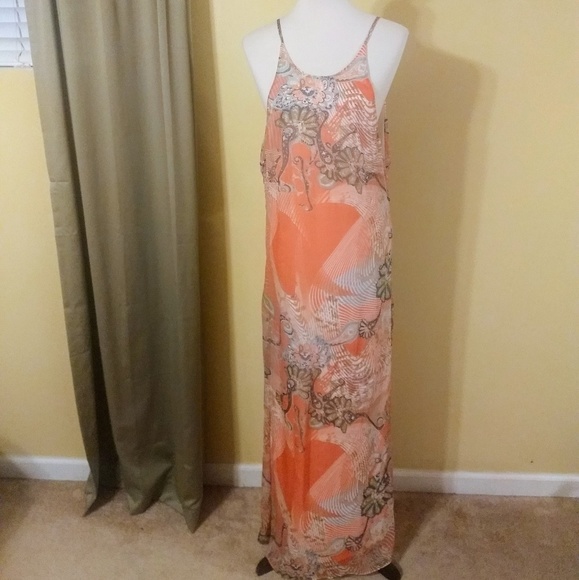 Esley Dresses & Skirts - Esley boho maxi coral dress sz medium NWT *Z